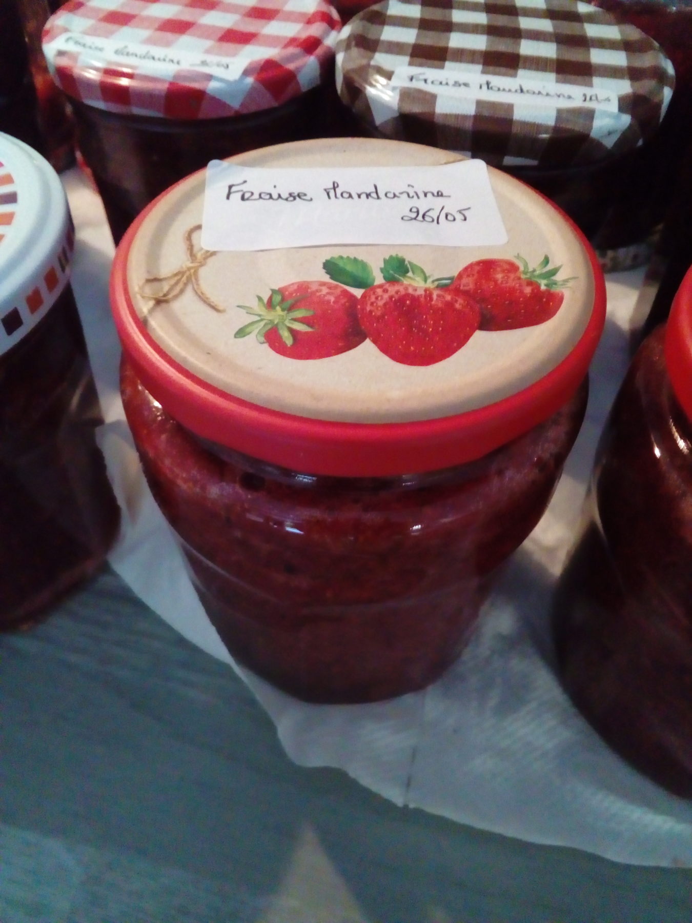 Confitures de Fraise de ma Maman Fanes de cuisine saine gourmandise